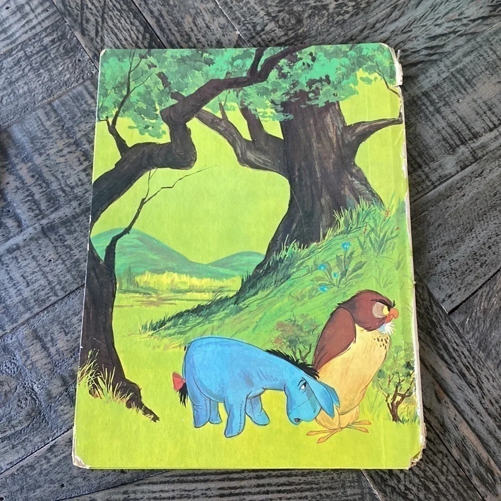 Walt Disney Winnie the Pooh Lot of 3 Vintage Books